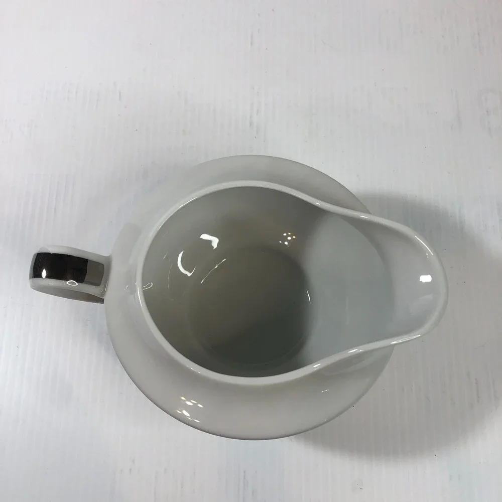 Vtg Ralph Lauren Academy Platinum Gravy Boat Creamer Replacement Designer Preppy